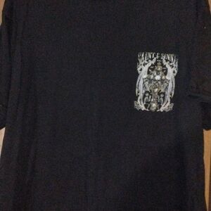 Men's Saint & Sinner Black Graphic Tee - XXL